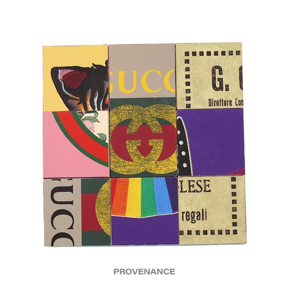 🔴 Gucci Logo Motif Block Puzzle Game - Angry Cat Feline - Picture 1 of 7